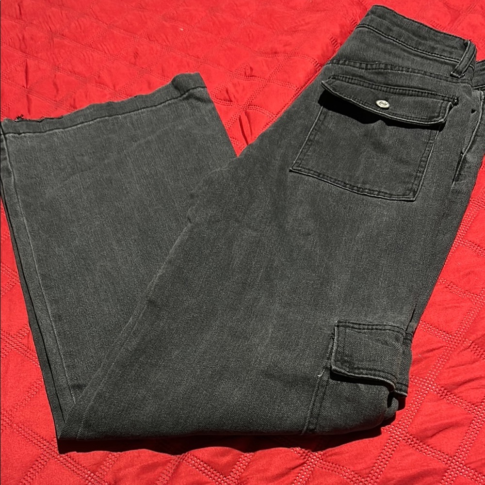 Stylish Black Cargo Pants